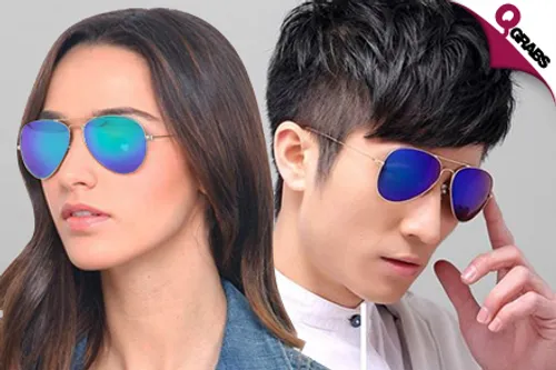 For QR199 Bask in the Sunlight with AQS James Sunglasses - Choose from 14 Colors for Men & Women! (QR1072 Value)